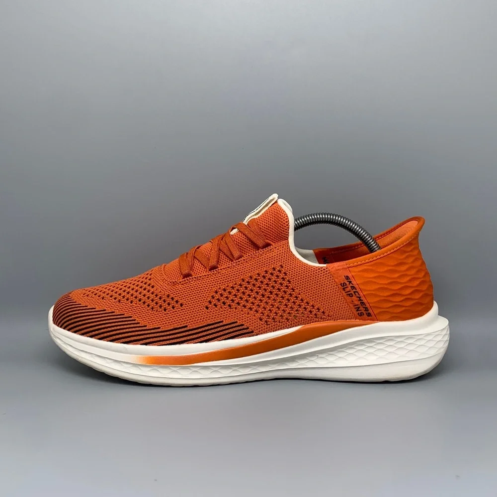 Skechers Slip-Ins Orange Walking Shoes‎ 210810 Men’s Sz 10.5